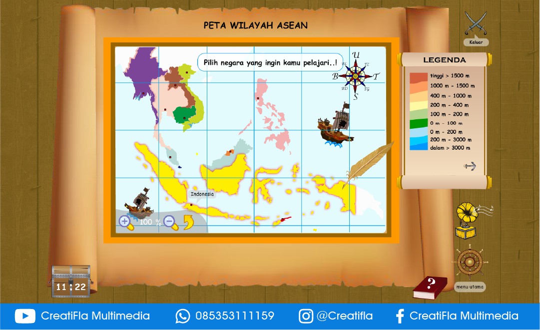 Multimedia Interaktif Asia Tenggara ASEAN
