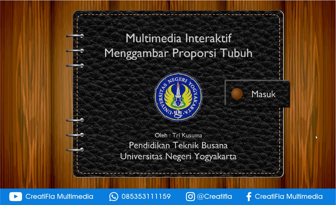 Multimedia Interaktif Tata Busana Proporsi Tubuh
