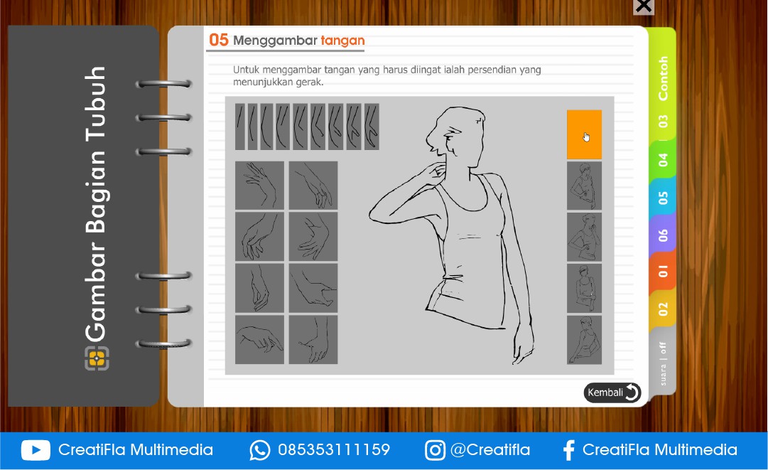 Multimedia Interaktif Tata Busana Proporsi Tubuh