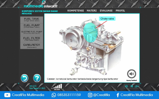 Multimedia Interaktif Sistem Bahan Bakar Konvensional
