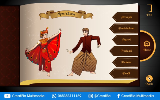 Multimedia Interaktif Tari Jawa Barat