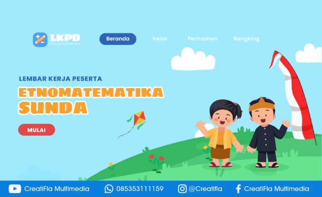 Multimedia Interaktif LKPD Etnomatematika Sunda